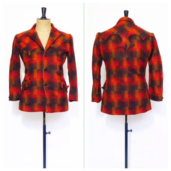Classic Vintage 1940s Ranch Wear Chore Jacket