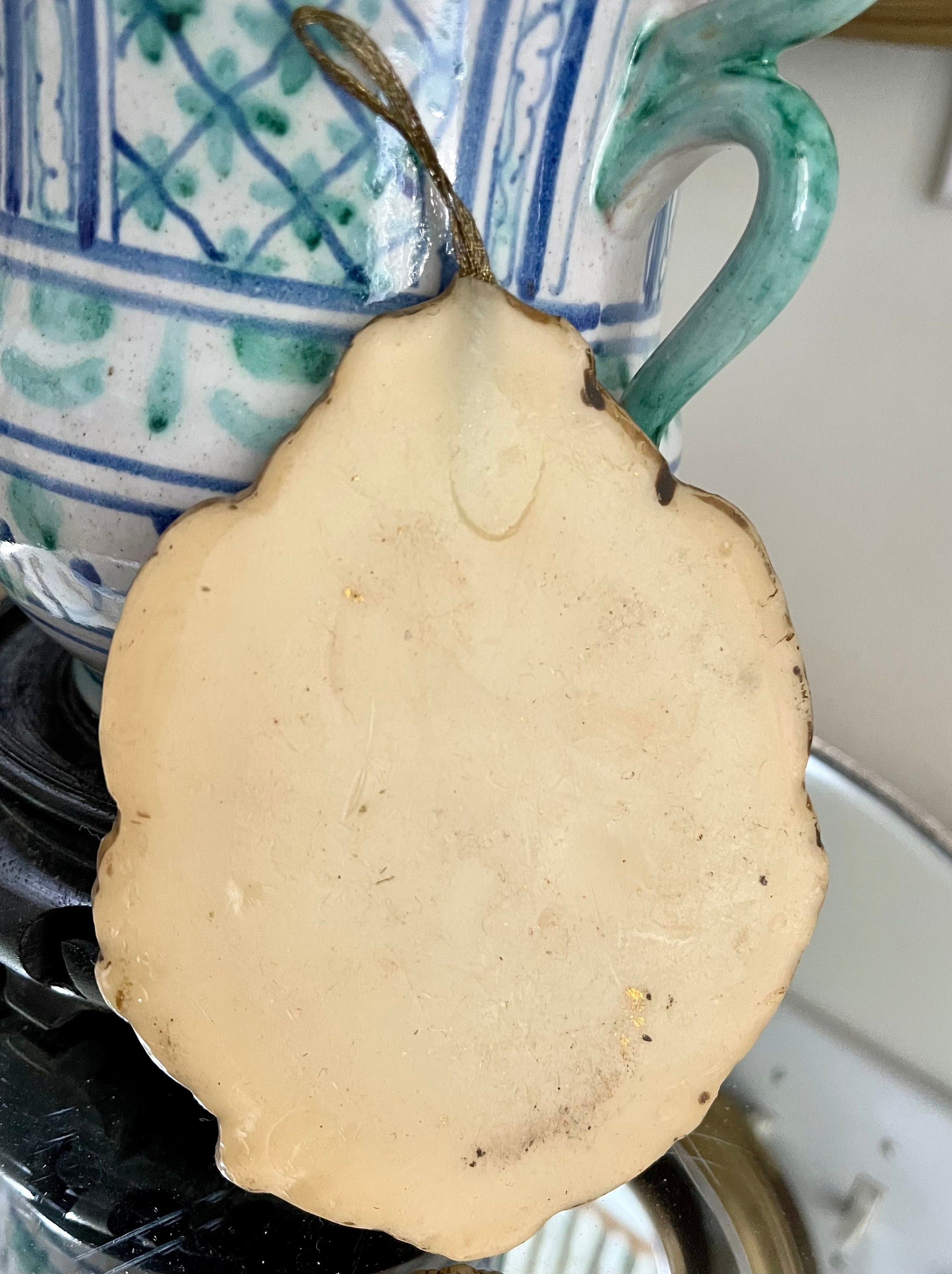 Vintage German Wax Wall Decor German Wax Art Wax Art Etsy