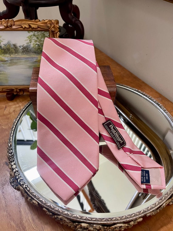 Paul Stuart, Designer Tie, Striped Tie, Silk Tie, 