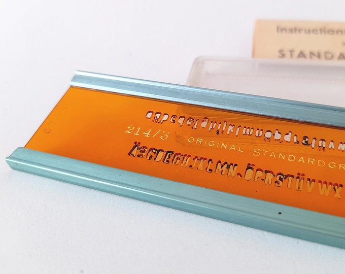 Standardgraph Normograph TEMPLATE_STENCIL - NATO Schablone