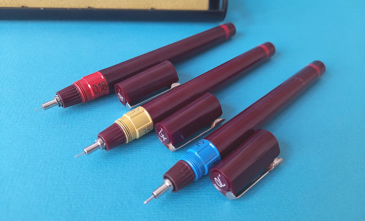 ヴィンテージ ロットリング アイソグラフ ペンセット（アクセサリー