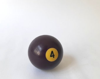 No.5 ミニチュア ビリヤード ボール オレンジ ファイブ V スモール