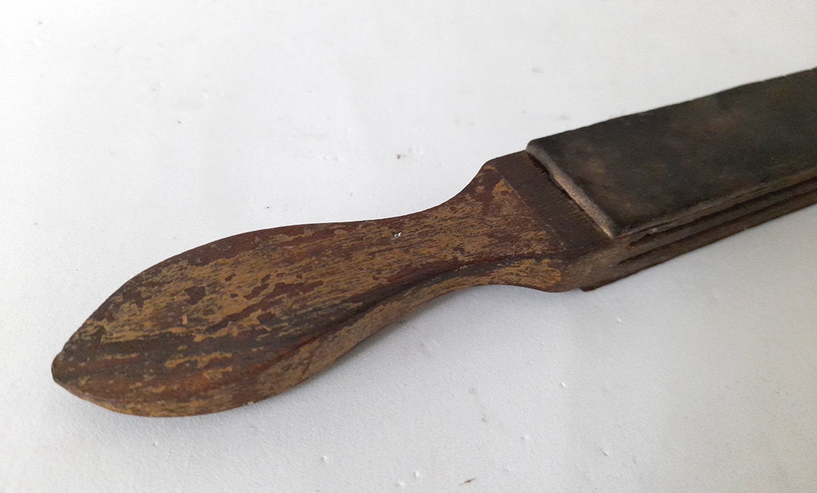 Vintage Leather Razor Sharpener. Vintage DoubleSided Leather Etsy