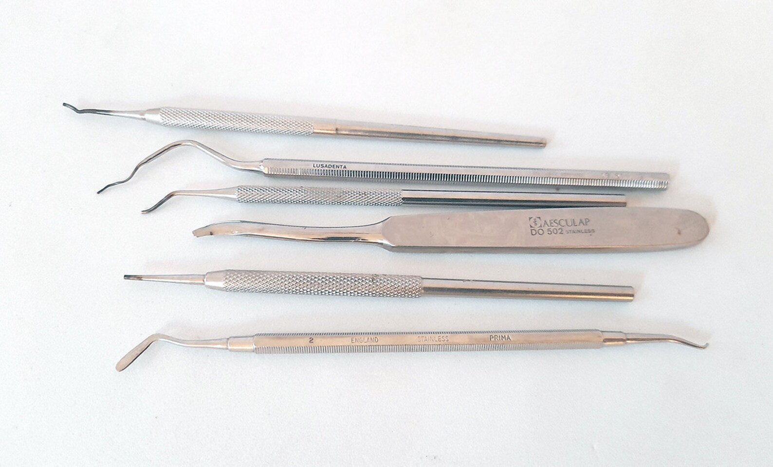 Vintage Dentists Tool Set. Set of Six Vintage Dentist Etsy