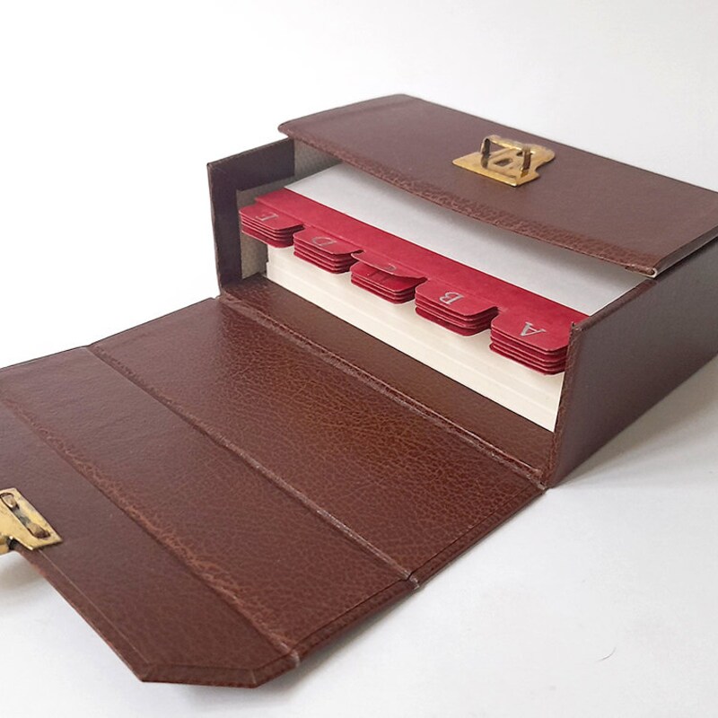 Address File Box - Etsy