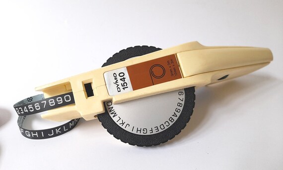 Vintage Dymo 1540 Labeling Machine From the 70 s in Original Case