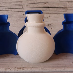 3D Poison Bottle Bath Bomb Mold