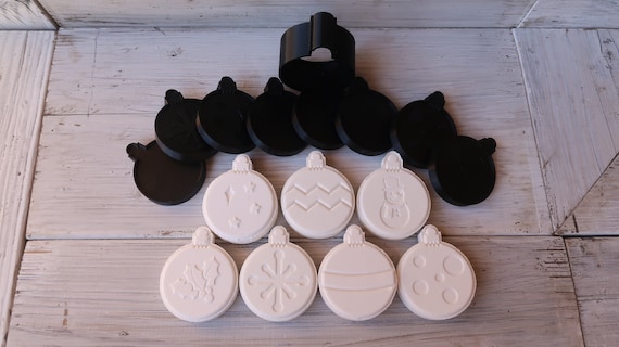 Ornament Bath Bomb Mold Set