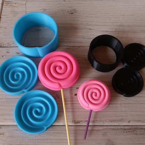 Round Bath Bomb Mold Etsy