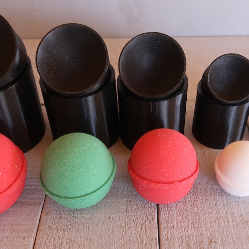 Round Bath Bomb Mold Etsy