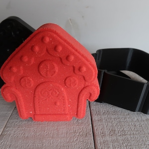 Ginger Bread House Bath Bomb Mold