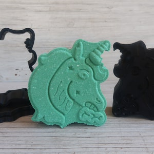 Zombie Unicorn Bath Bomb Mold