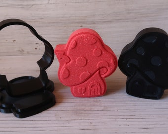 Mushroom House Bath Bomb Mold