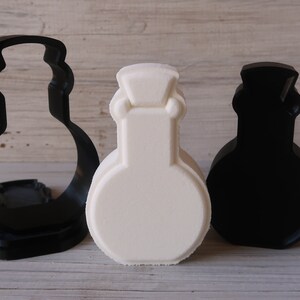 Potion Bottle Flat Bath Bomb Mold