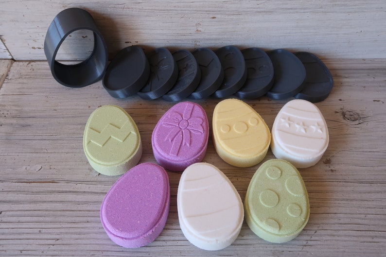 Easter Eggs Bath Bomb Mold Set image 1