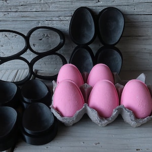 Egg Quad Bath Bomb Mold