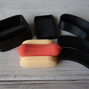 Hot Dog And Bun Bath Bomb Mold