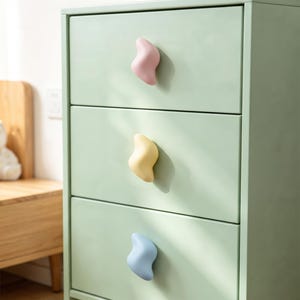 Lightning Bolt Cabinet Knob, Ceramic Drawer Pull, Brass Dresser Handle, Kids Room Furniture Hardware, Nursery Decor, Playroom Cupboard Pull