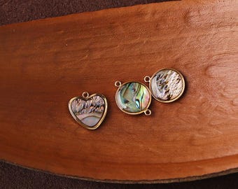 100 Pièces Breloques Plaqué Or Éaillé Breloques Creation Bijoux