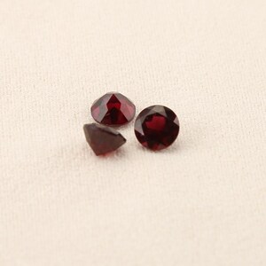 Natuurlijke rode robijn facetkralen 7 x 4 mm, echte edelsteen losse kralen voor het maken van sieraden, geboortesteen van juli ringbenodigdheden, ambachtelijke steen