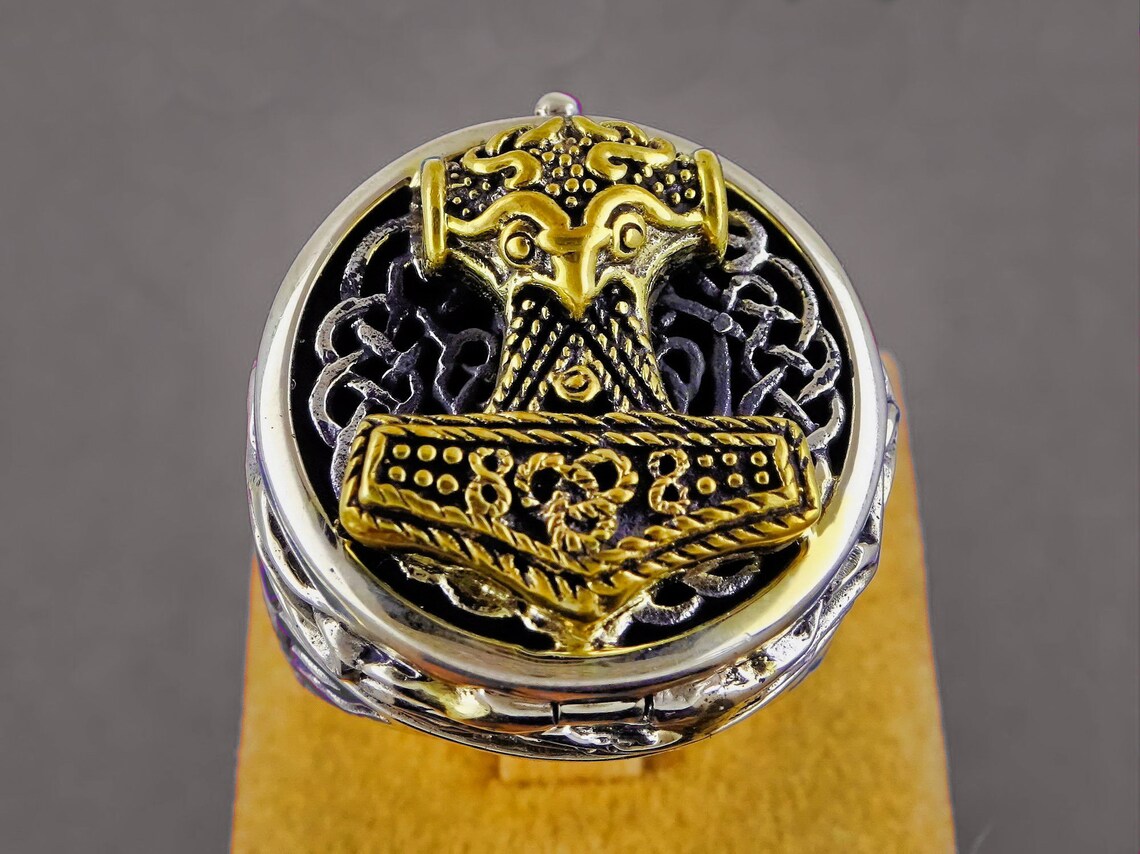 Thor's Hammer Ring Size 9.5 Last One Etsy