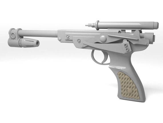 Movie Memorabilia Star Wars Kanan Jarrus Inspired Kit Working Trigger Dl 18 Blaster Props