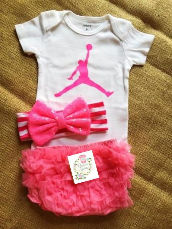 newborn baby girl jordan outfit