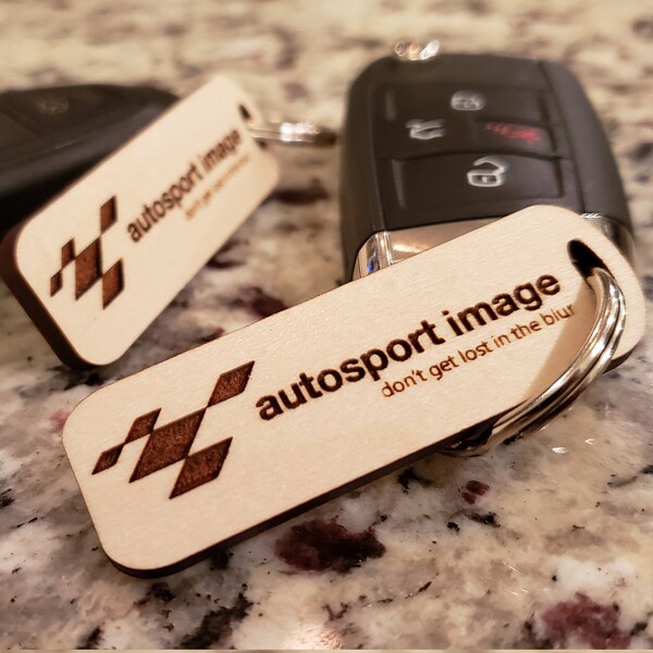 Custom Logo Keychain Etsy