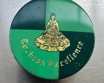 Vintage Typewriter Ribbon Tin - Underwood "Duchess Excellence"