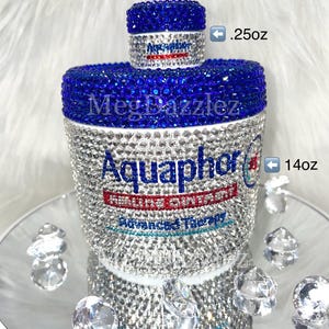 Rhinestone Lip Balm: Bedazzled Ointment Jar, Bling Skincare 画像 5