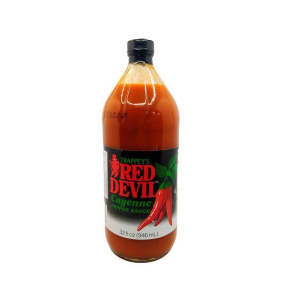 Red Devil Hot Sauce Blinged Out Rhinestone Hot Sauce Etsy