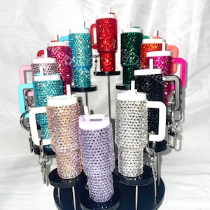 Mini Tumbler Keychain | Bling Keychain | Bedazzled Cup | Stocking Stuffer Bling | Miniatures | Bling Minis | Cute Accessories
