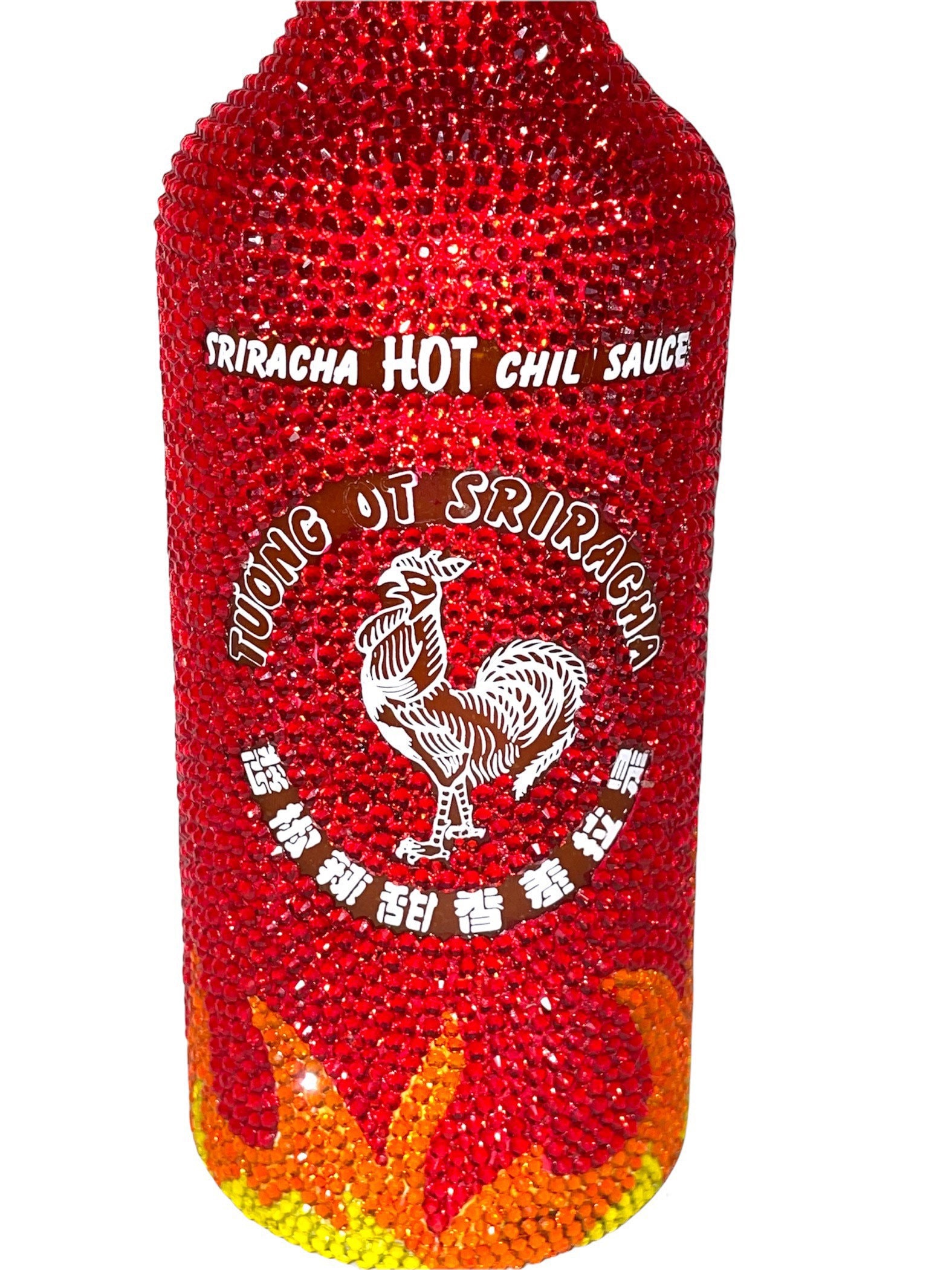 Hot Sauce Bling Hot Chili Sauce Rhinestone Hot Sauce Etsy
