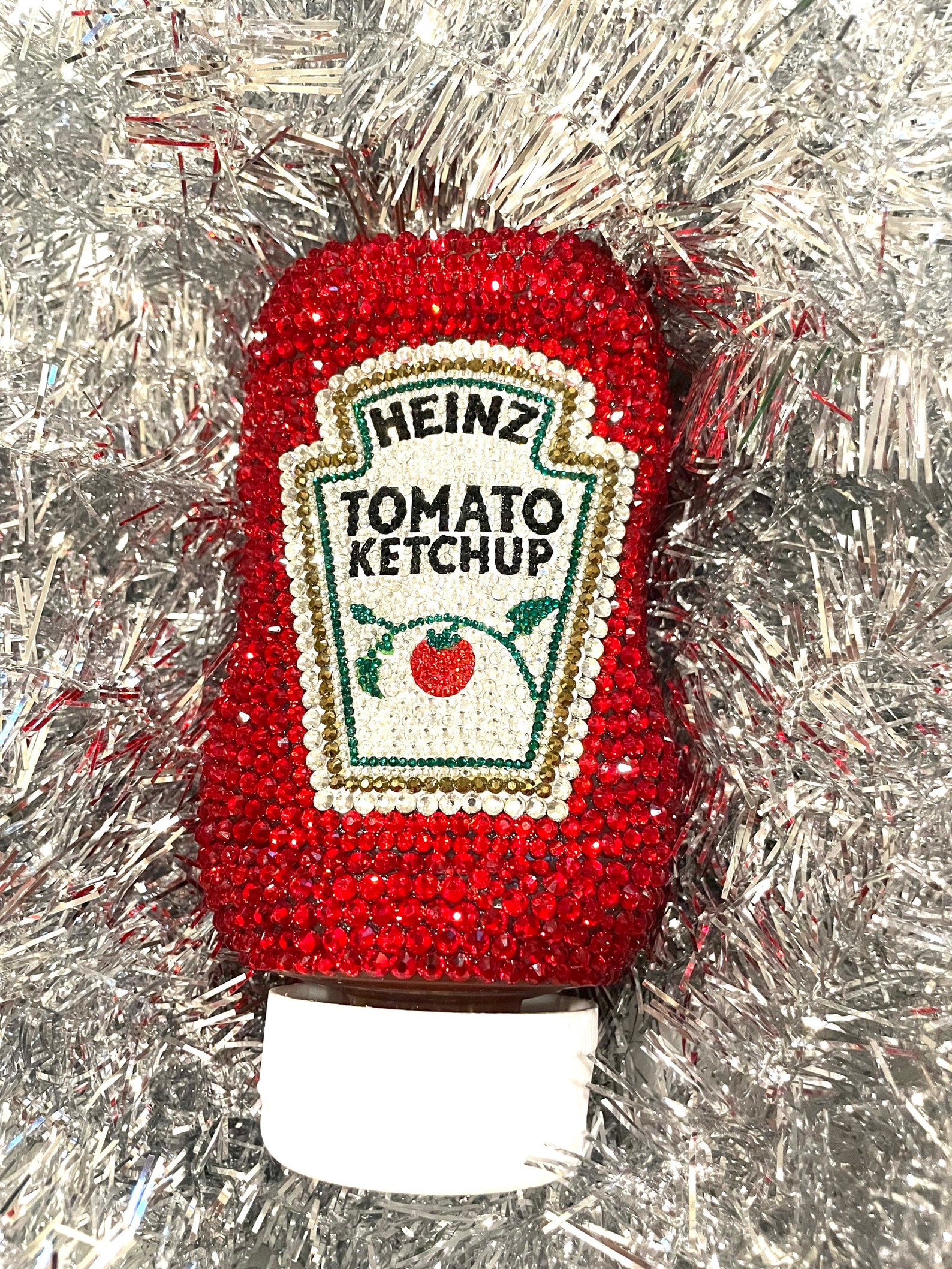 Ketchup Bling Bedazzled Tomato Ketchup Bedazzled Etsy