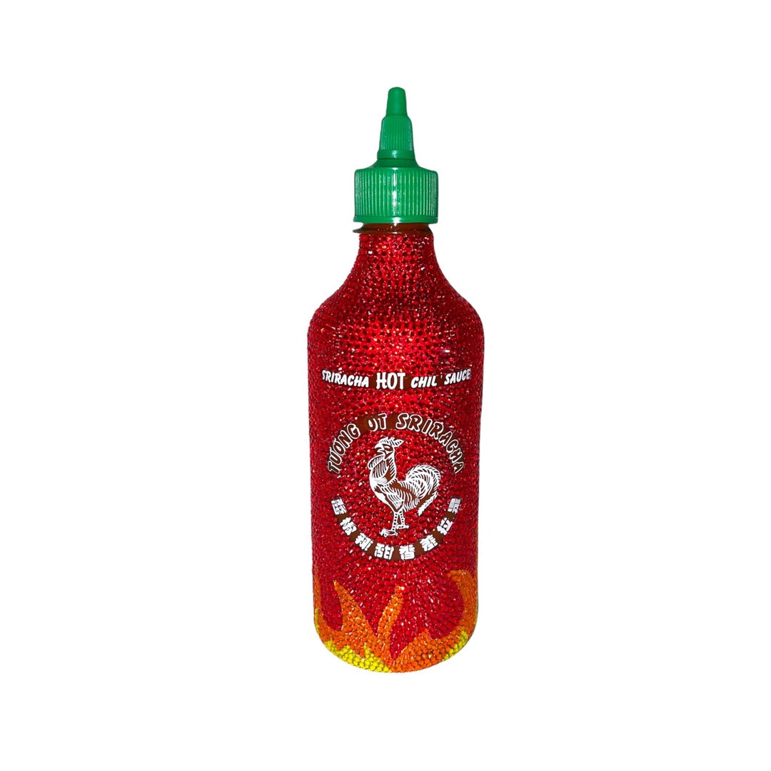 Hot Sauce Bling Hot Chili Sauce Rhinestone Hot Sauce Etsy