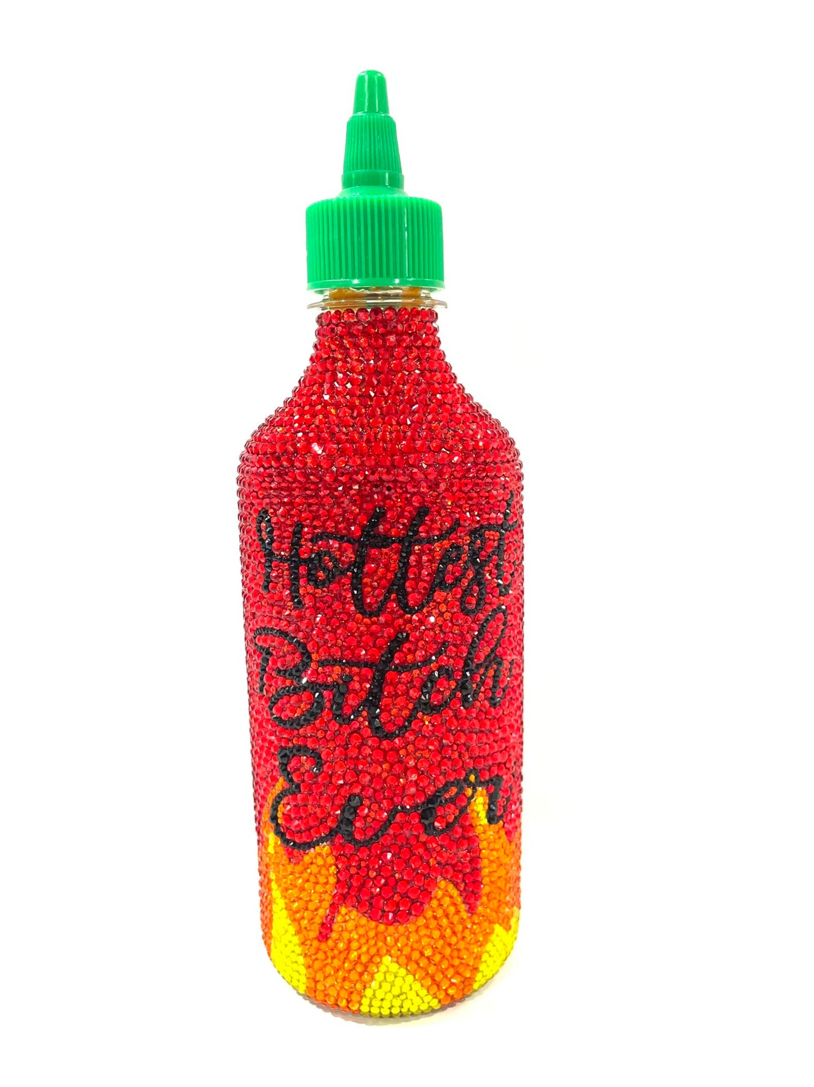 Hot Sauce Bling Hot Chili Sauce Rhinestone Hot Sauce Etsy