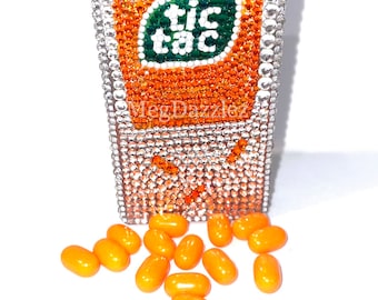 Candy Bling | Bedazzled Breath Mints | Freshmint Bling | Fruit Adventure Bling | Orange Bling | Rhinestone Candy Breath Mints | Candy Gift