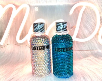 Mouthwash Bling | Mini Toiletries | Bedazzled | Bling Bling