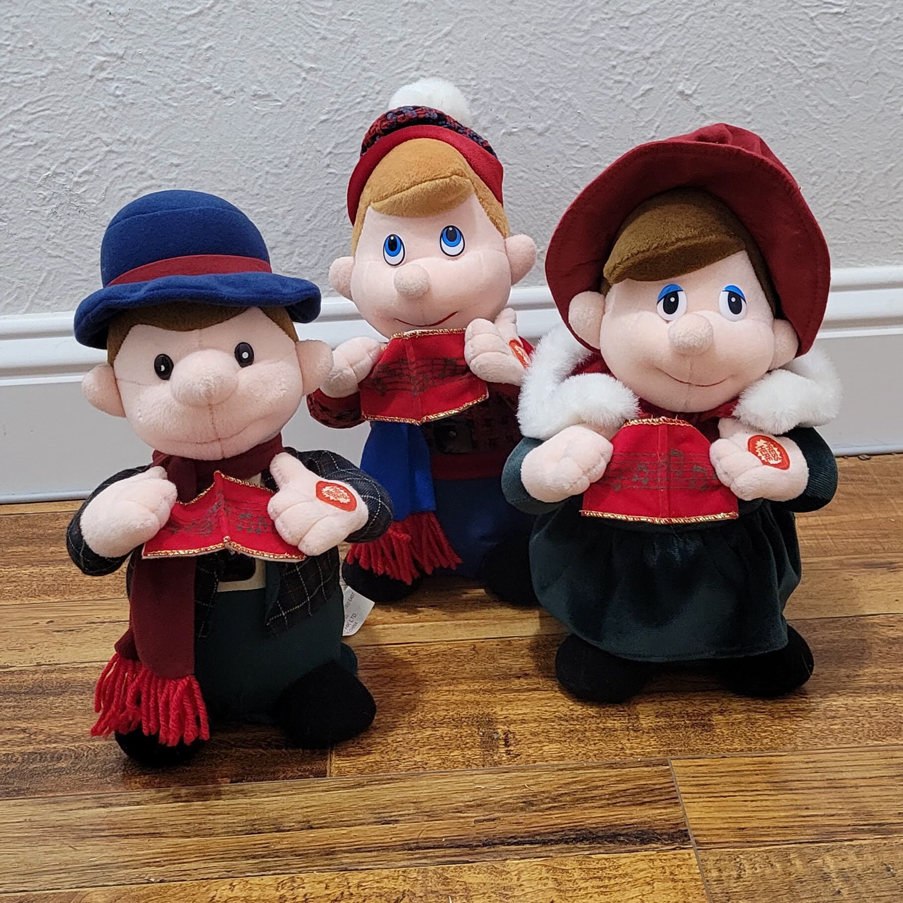 Vintage TL T L Toys Musical Singing Caroler we Wish You Etsy