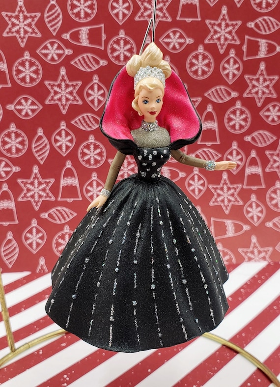 hallmark keepsake ornament holiday barbie collector's series