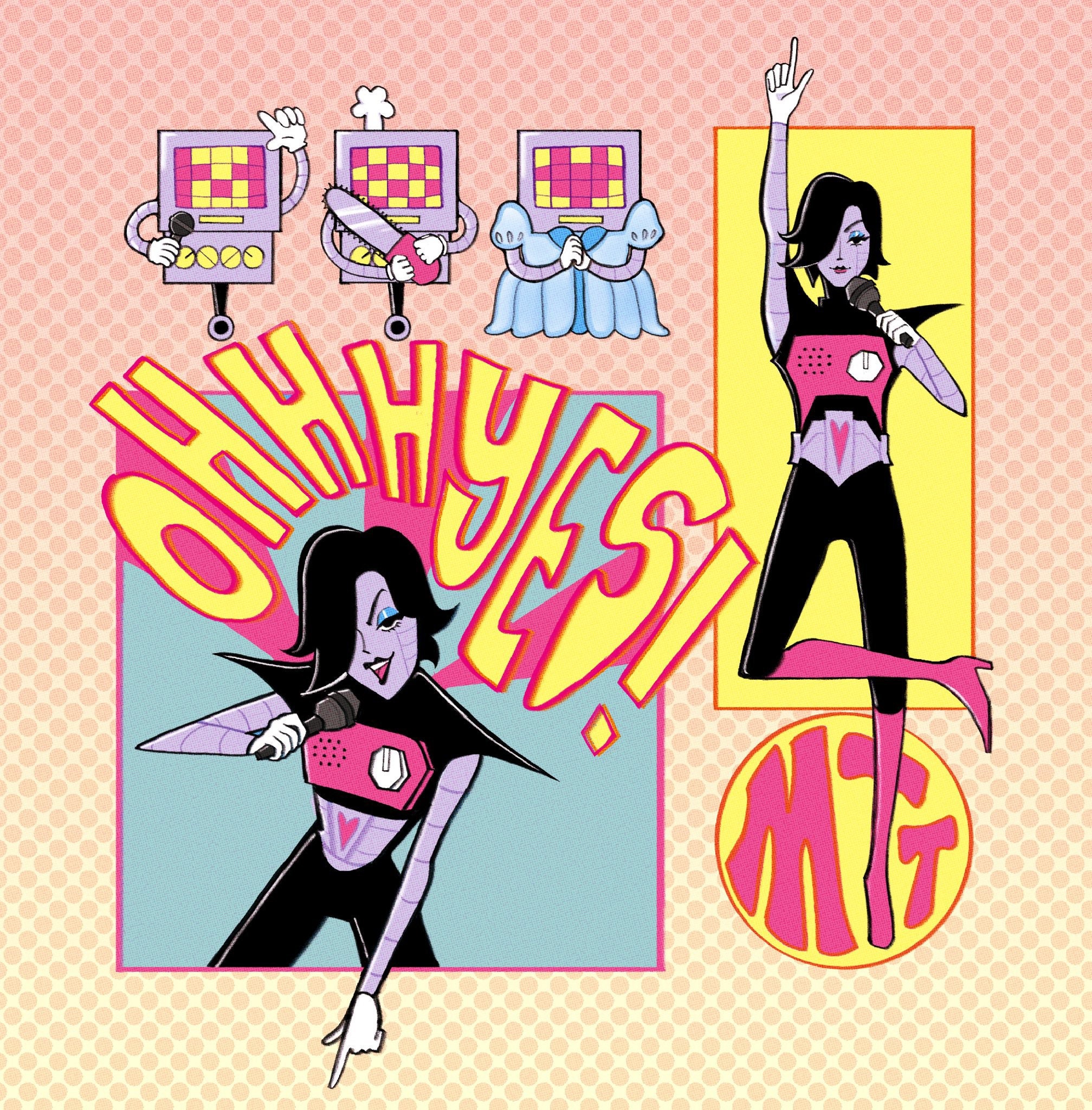 mettaton jojo pose Photographic Print for Sale by gothdads