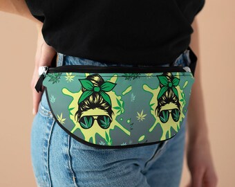 Fanny Pack Cannabis Weed 420 Stoner Bag Gift