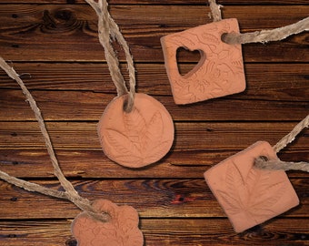 Clay Essential Oil Diffuser Hanging Stones, Terracotta Diffuser, Home Fragrance, Closet Freshener, Car Freshener (Oil NOT included)