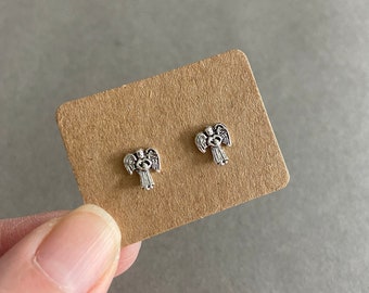 Små ängelörhängen i silver - Sterlingsilver [ESV1038]