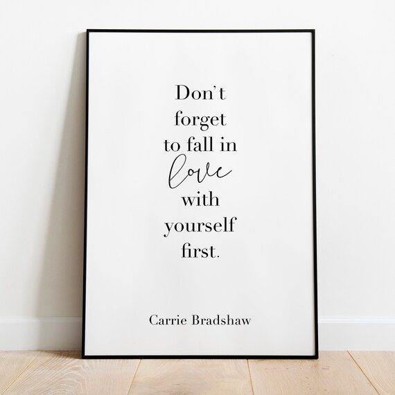 Don T Forget To Fall In Love With Yourself Firstsex And Etsy Don T Forget To Fall In Love With Yourself Firstsex And Etsy