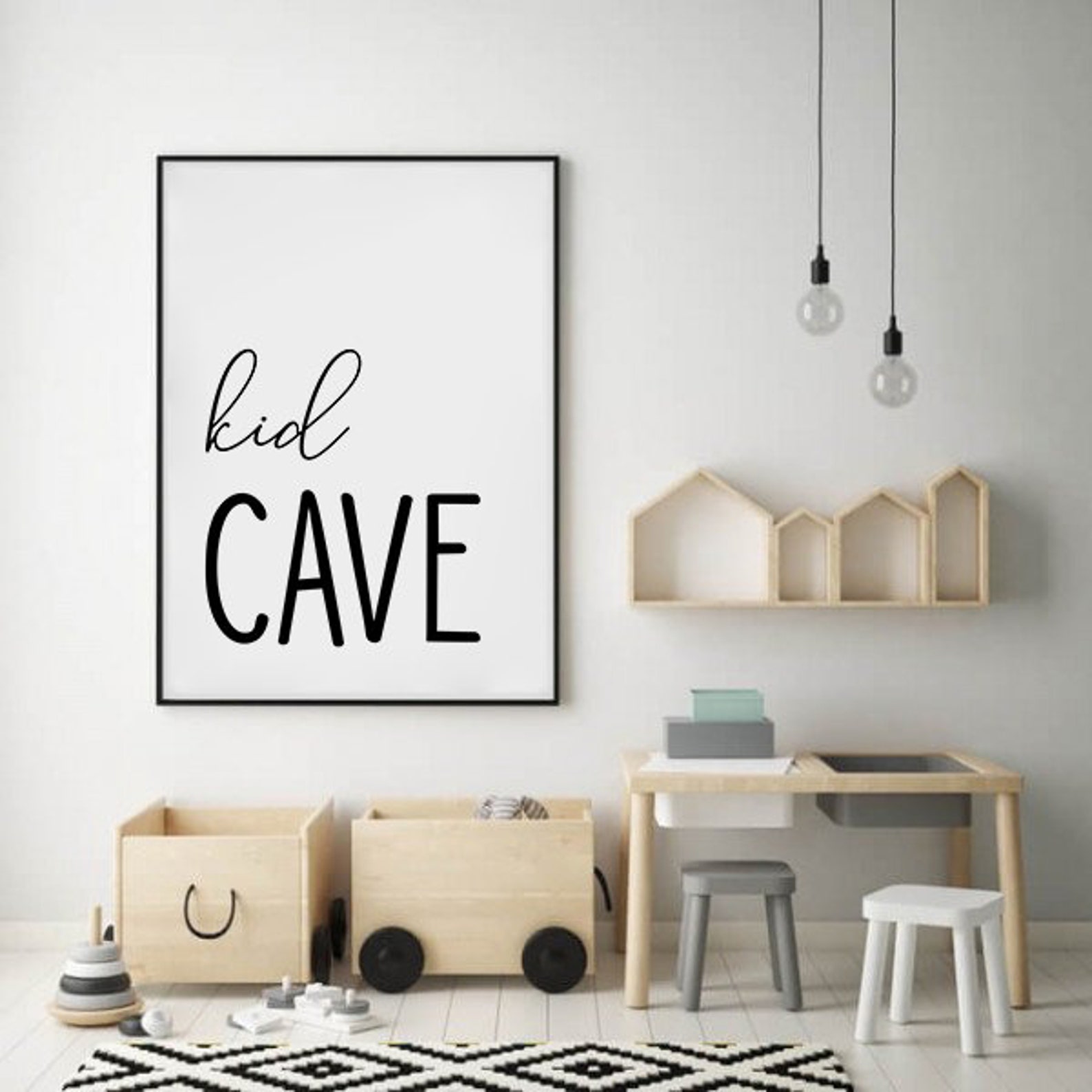 Kid Cave Printable Art Kids Room Decor Playroom Decor Kids - Etsy