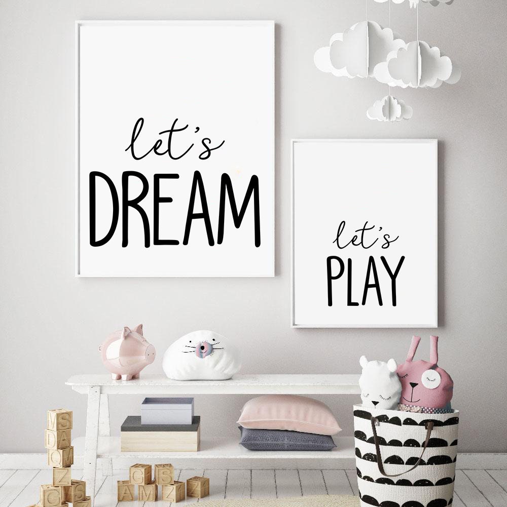 Set Of 3 Printable PostersPlayroom printable Posters | Etsy