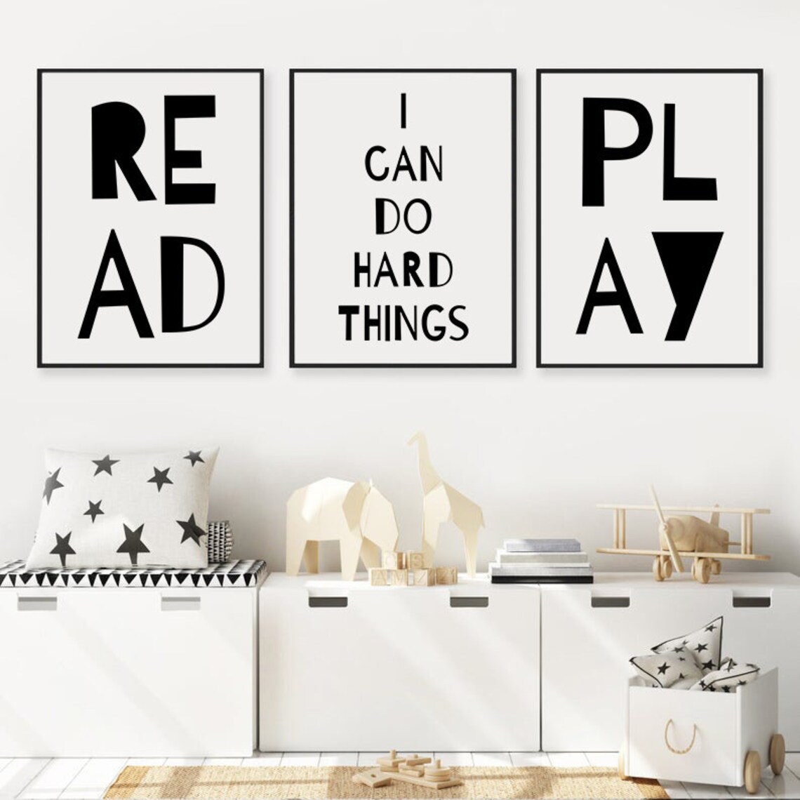 I Can Do Hard Things Printable Poster Printable Wall Art | Etsy