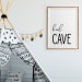 Kid Cave Printable Art, Kids Room Decor, Playroom Decor, Kids Wall Art ...