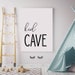 Kid Cave Printable Art, Kids Room Decor, Playroom Decor, Kids Wall Art ...